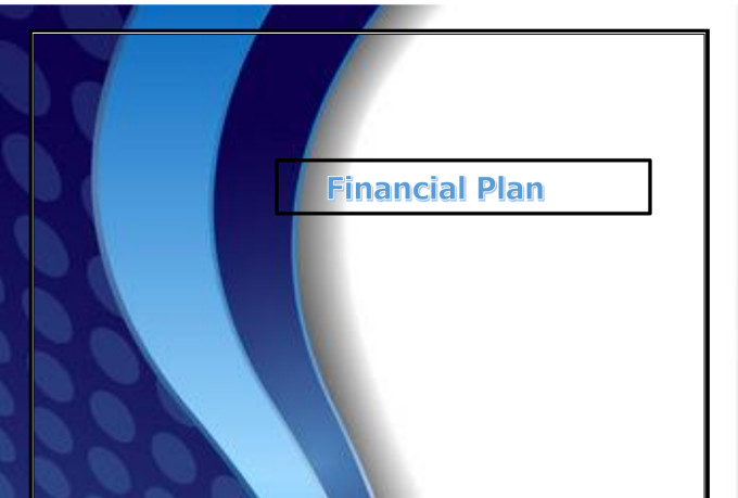 prepare investor ready business plan and financial plan